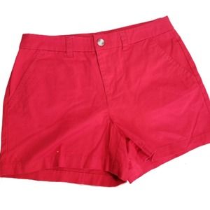 Masion Jules Red  Jean Shorts